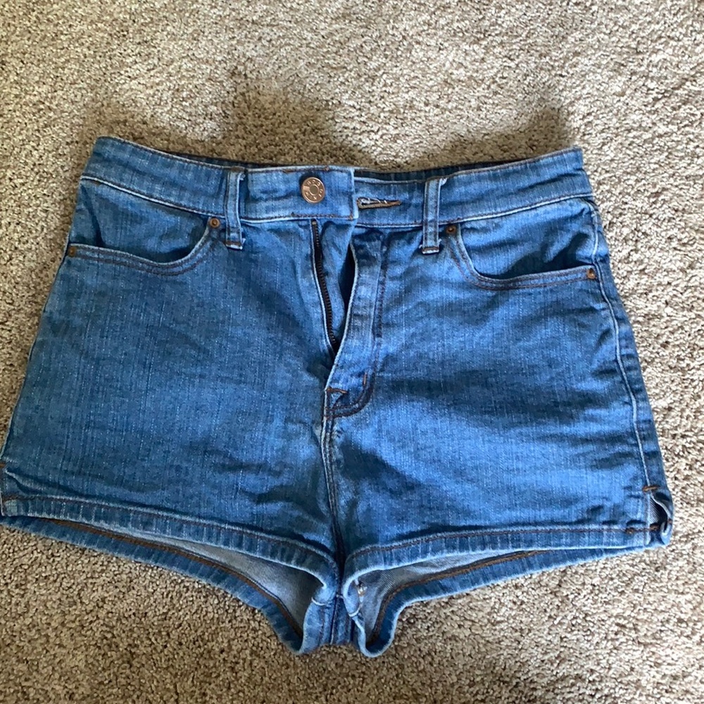 BDG Blue Denim Shorts. Size 28.